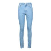 Katoen Elastaan Jeans Tommy Jeans , Blue , Dames