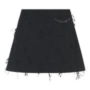 Zwarte Stijlvolle Jurk Ganni , Black , Dames