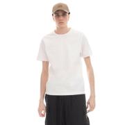 Mercerized Jersey Relaxte Fit T-shirt C.p. Company , White , Heren