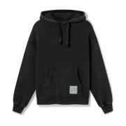 Patch Washed Hoodie Axel Arigato , Black , Heren