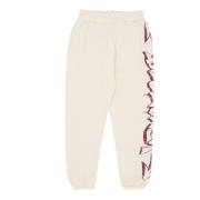 Logo Licht Pak Broek Bordeaux Disclaimer , Beige , Heren