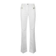 Klassieke Denim Jeans voor dagelijks gebruik Elisabetta Franchi , Whit...