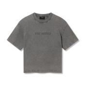 Verdraai T-shirt Axel Arigato , Gray , Dames