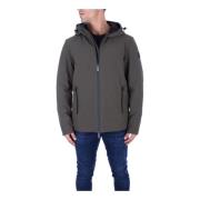 Heren Hoodie Jas voor de Winter Woolrich , Green , Heren