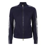 Stijlvolle Sweatshirt voor Vrouwen Elisabetta Franchi , Blue , Dames