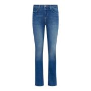 Ruth Straight Leg Jeans L'Agence , Blue , Dames