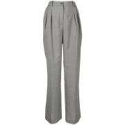 Casual Denim Broek voor Dagelijks Gebruik Loulou Studio , Gray , Dames