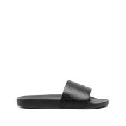 Platte Sandalen Model 2124 Dsquared2 , Black , Heren