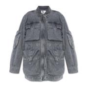 Denim shirt Nynnie Gestuz , Gray , Dames