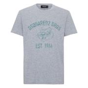 Stijlvolle Cool Fit T-shirt Dsquared2 , Gray , Heren