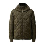 Gewatteerde nylon jas met Primaloft® Silver C.p. Company , Green , Her...