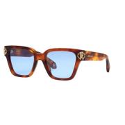 Dames Zonnebril Vierkant Havana Roberto Cavalli , Brown , Dames