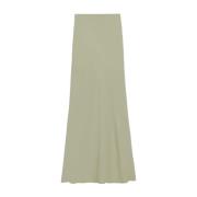 Bias Cut Maxi Rok Ami Paris , Green , Dames