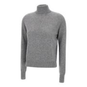 Wollen Coltrui Trui, Grijs Kaos , Gray , Dames