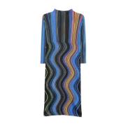 Stijlvolle Warp Jurk Issey Miyake , Multicolor , Dames