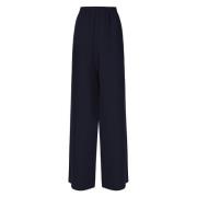 Blauwe Broek Pantalone Valentino Garavani , Blue , Dames