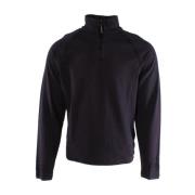 Paarse Katoenen Sweater Licht Fleece C.p. Company , Purple , Heren