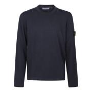 Casual Gebreide Pullover Sweater Stone Island , Black , Heren