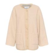 Veergrijs Inleysz Jack met Zakken Saint Tropez , Beige , Dames