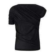 Zwarte T-shirts en Polos Pinko , Black , Dames