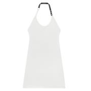 Holistic Logo Gebreide Jurk Courrèges , White , Dames