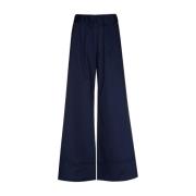 Elegante Broek 1528 Broek Caroline Biss , Blue , Dames