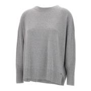 Grijze Angora Blend Dames Trui Kaos , Gray , Dames