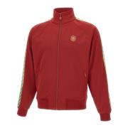 Rode Katoenmix Sweatshirt met Rits Drole de Monsieur , Red , Heren