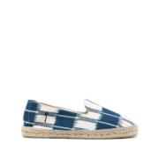 Geverfde Katoenen Platte Espadrilles Manebí , Blue , Heren