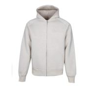 Neopreen Crème Hoodie met Logoprint Autry , Beige , Heren