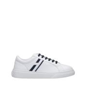 Stijlvolle witte leren sneakers Hogan , White , Dames