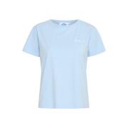 Poederblauwe Tee Topstijl Ball , Blue , Dames