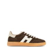 Stoere Sneakers voor Mannen Hogan , Brown , Heren