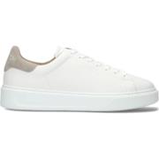 Klassieke Court Heren Sneakers Wit Woolrich , White , Heren