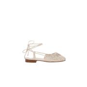 Witte Kooi Sandalen Hereu , White , Dames