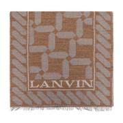 Wollen sjaal Lanvin , Brown , Dames