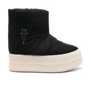 Lunar Lage Bumper Laarzen Rick Owens , Black , Heren