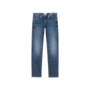 Slim Straight Leg Jeans Frame , Blue , Heren