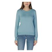 Lente/Zomer Dames Sweatshirts Collectie Liu Jo , Blue , Dames