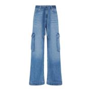 Wijde Jeans - Denim Blue 7 For All Mankind , Blue , Dames