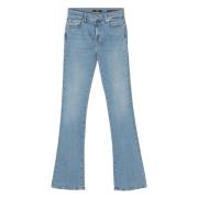 Bootcut Jeans Dames 7 For All Mankind , Blue , Dames