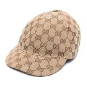 Stijlvolle Hat Base voor Trendy Looks Gucci , Brown , Unisex