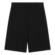 Korte Bermuda Shorts voor Mannen Moschino , Black , Dames