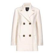 Down Coats Pinko , White , Dames