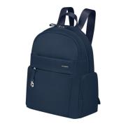 Blauwe Nylon Rugzak met Meerdere Zakken Samsonite , Blue , Dames