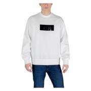 Lente/Zomer Sweatshirt Armani Exchange , White , Heren