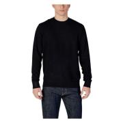 Lente/Zomer Heren Sweatshirt Collectie Armani Exchange , Blue , Heren