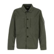 Stijlvolle Army Green Nylon Jas C.p. Company , Green , Heren