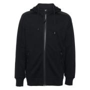 Blauwe Sweater met Goggle Hood C.p. Company , Blue , Heren