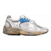 Verontrust Leren Ster Hardloopschoenen Golden Goose , Multicolor , Dam...